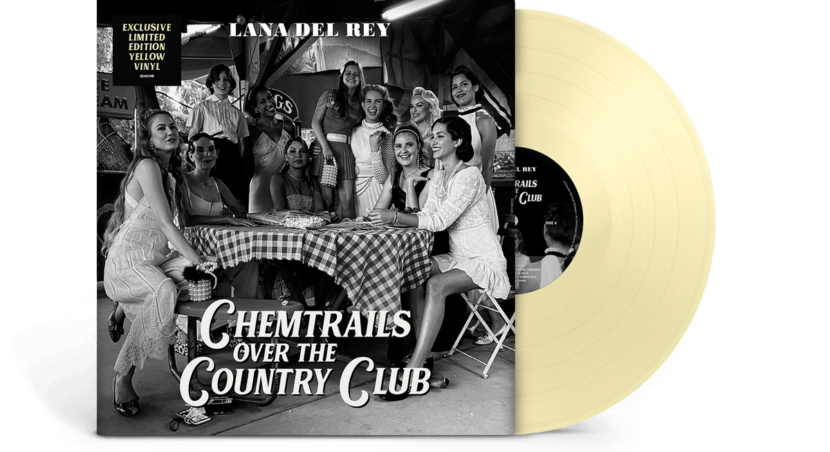 Vinyl - Lana Del Rey : Chemtrails Over The Country Club (Ltd Yellow Vinyl) - The Record Hub