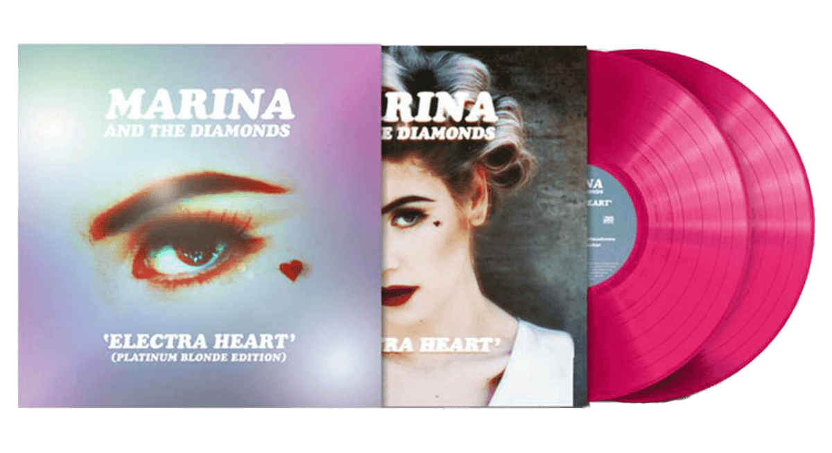 Vinyl - Marina &amp; the Diamonds : Electra Heart (Platinum Blonde Edition) - The Record Hub