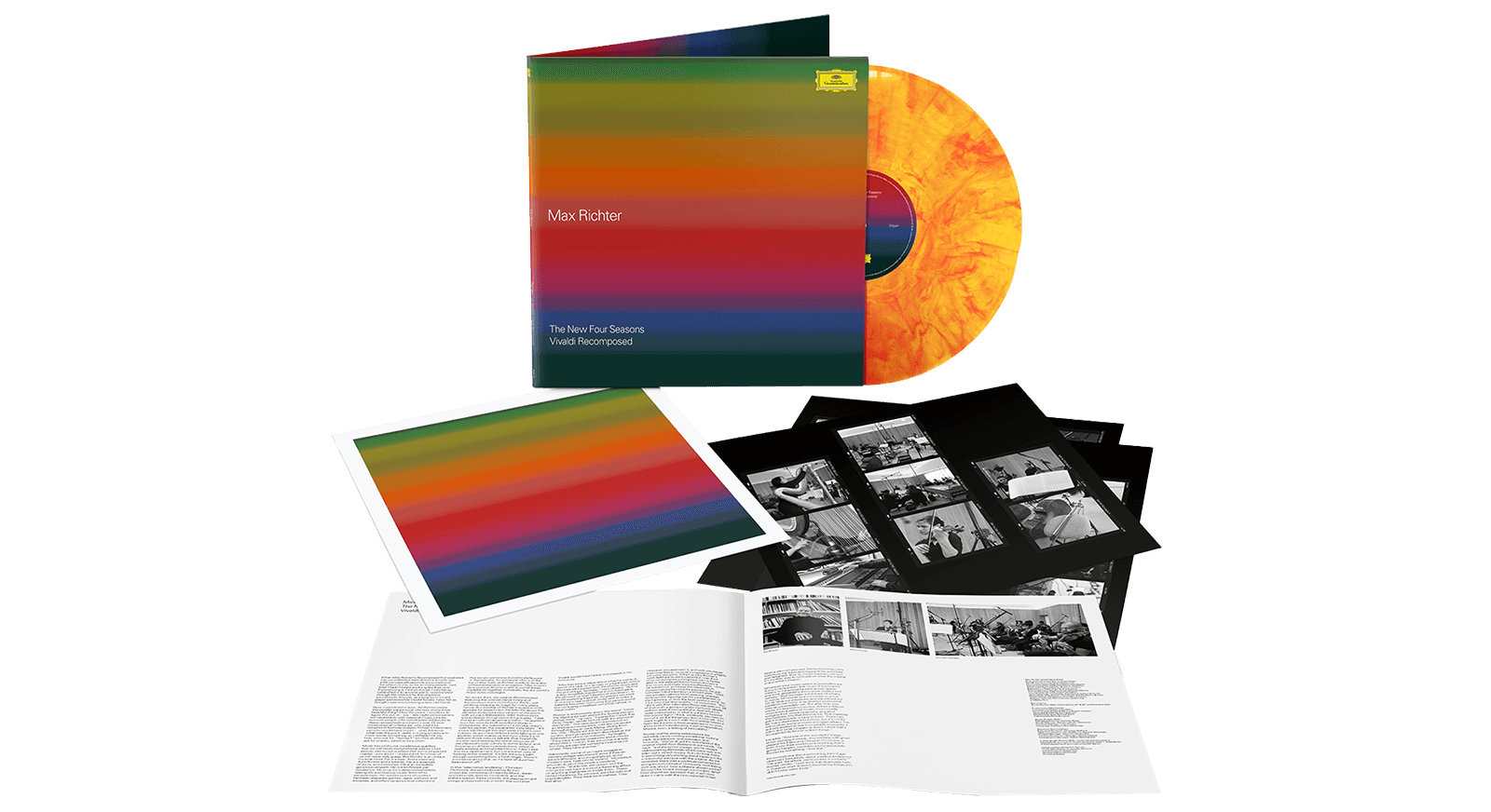 Vinyl - Max Richter : The New Four Seasons (Ltd Gatefold Marble Vinyl) - The Record Hub