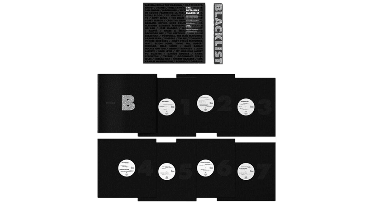 Vinyl - Various Artists : The Metallica Blacklist (7LP) - The Record Hub