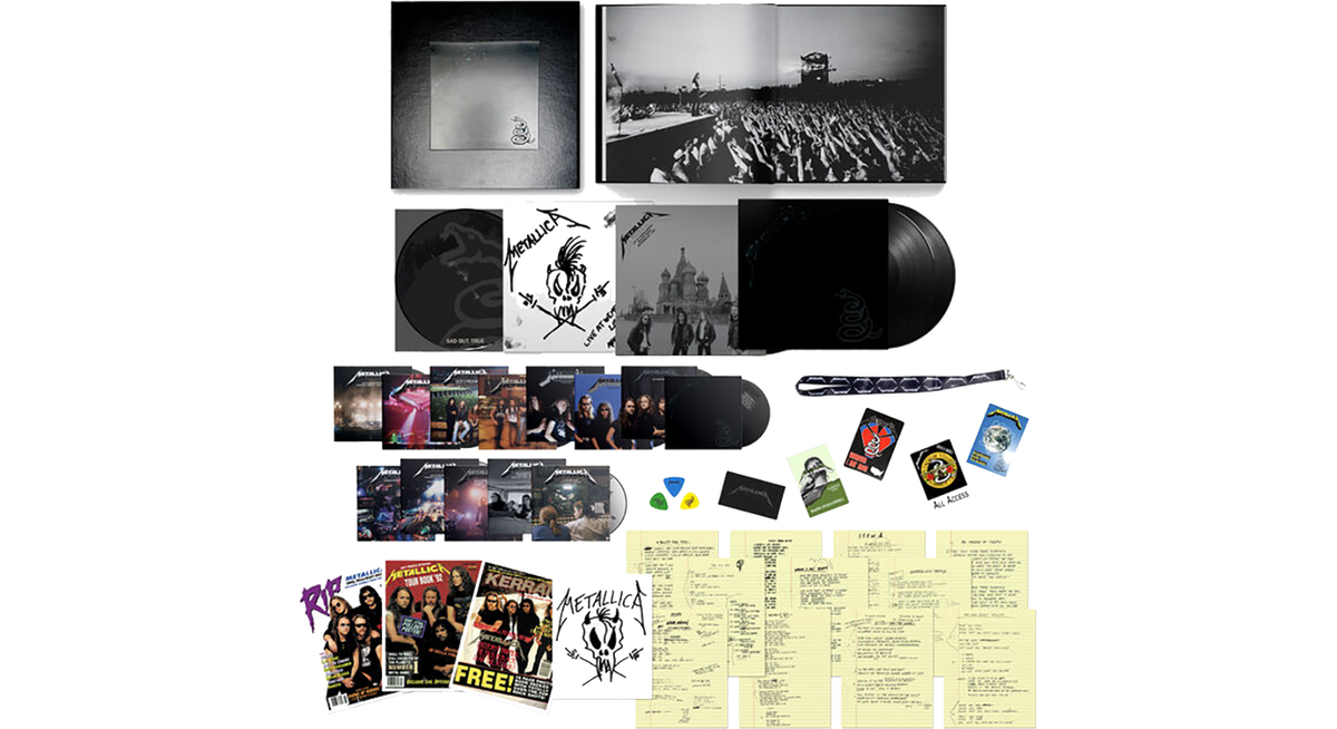 Vinyl - Metallica : The Black Album (Deluxe Box) - The Record Hub