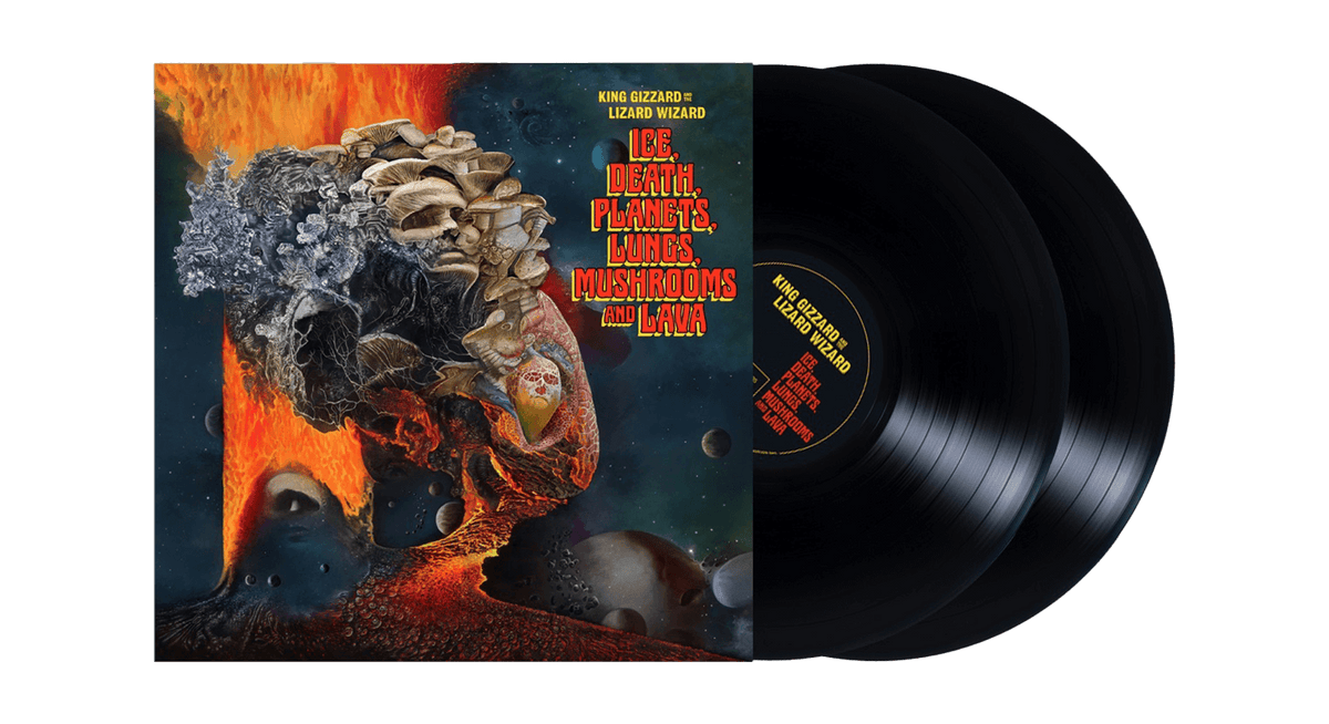 Vinyl - King Gizzard &amp; The Lizard Wizard : &quot;Ice, Death, Planets, Lungs, Mushrooms and Lava &quot; - The Record Hub