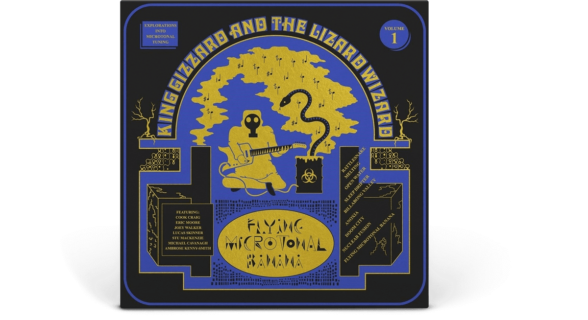 Vinyl - King Gizzard &amp; The Lizard Wizard : Flying Microtonal Banana - The Record Hub