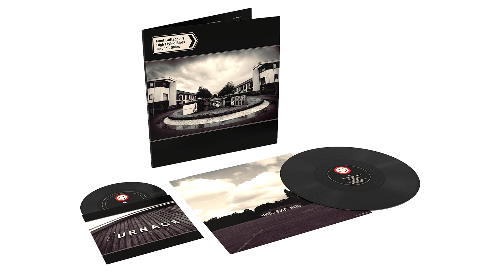 Vinyl - Noel Gallagher’s High Flying Birds  : Council Skies (LP + 7") - The Record Hub