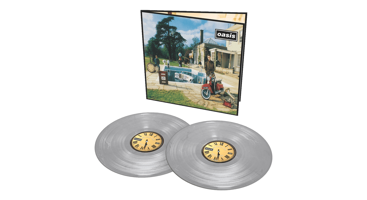 Vinyl - Oasis : Be Here Now (25th Anniversary Silver Vinyl) - The Record Hub