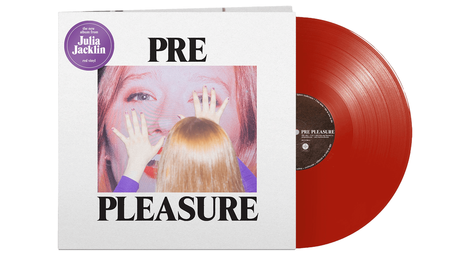 Vinyl - Julia Jacklin : Pre Pleasure (Red Vinyl) - The Record Hub