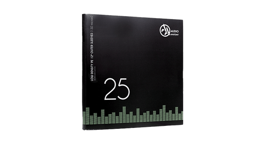 12 PVC Gatefold Outer Sleeves : Audio Anatomy