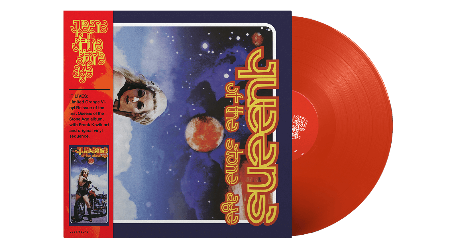 Vinyl - Queens Of The Stone Age : Queens Of The Stone Age (Ltd Orange Vinyl) - The Record Hub