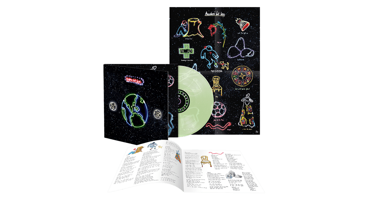 Vinyl - Sorry : Anywhere But Here (Clear Green Vinyl w/Poster) - The Record Hub