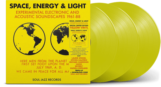 VA / Soul Jazz Records Presents : Space, Energy & Light - Experimental Electronic And Acoustic Soundscapes 1961-88 (Ltd Yellow Vinyl)