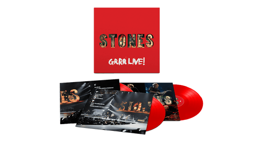The Rolling Stones : Grrr! Live (3LP Red Vinyl)