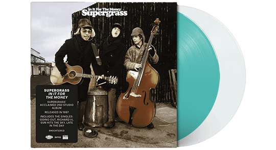 Supergrass : In It For The Money (Turquoise Vinyl + 12")