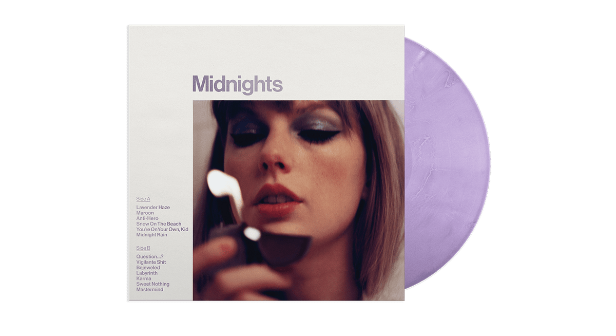 Vinyl - Taylor Swift : Midnights (Lavender Vinyl) - The Record Hub
