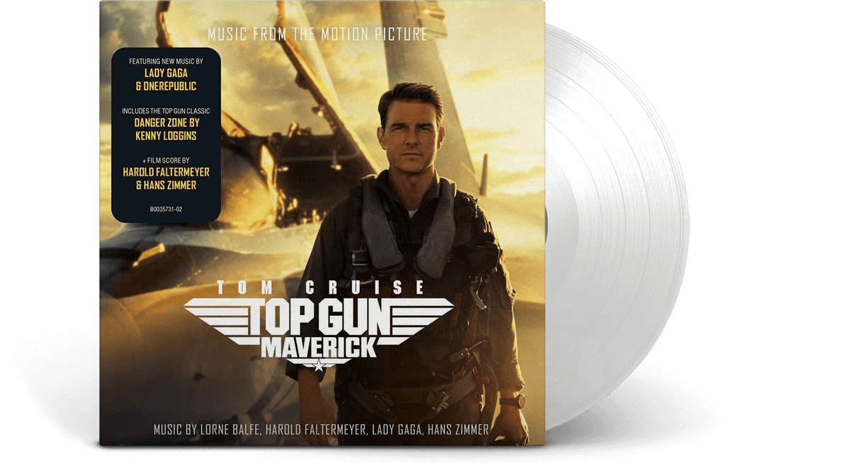 Vinyl - Lady Gaga, One Republic, Hans Zimmer : Top Gun - Maverick (OST) (Ltd White Vinyl) - The Record Hub
